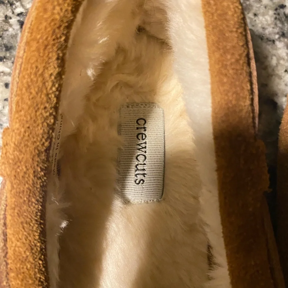 J.crew kids moccasins. Very good condition. Never worn.